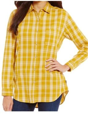 North Face Long Sleeved Boyfriend Shirt size XL